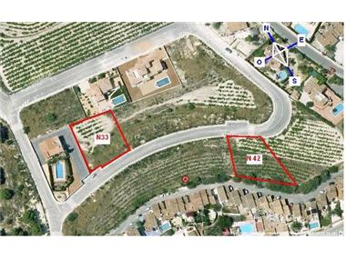 Plot for sale in Moraira (Valencia)